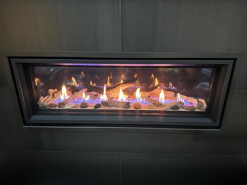 Napoleon Vector gas fireplace for new construction